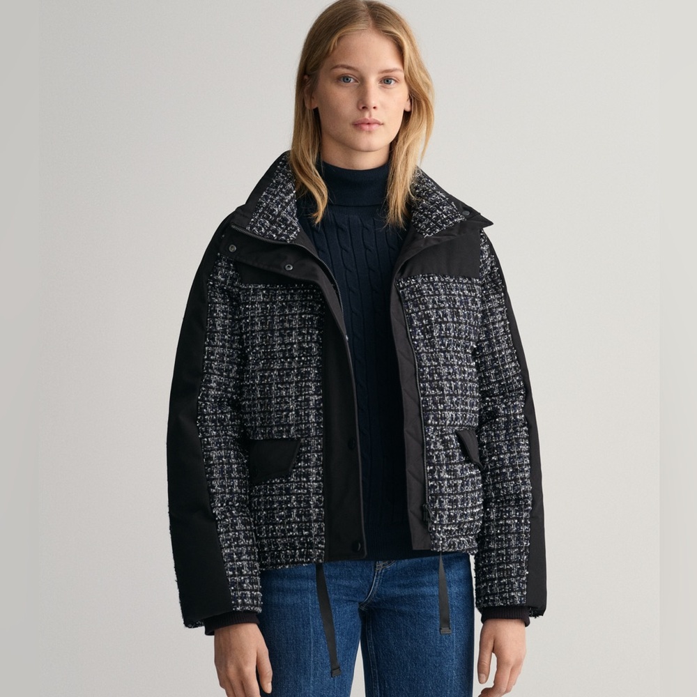 Gant Tweed down jacket large